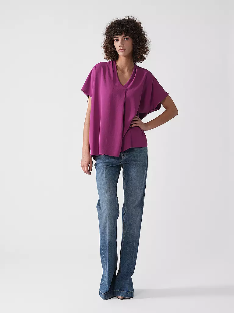 JOSEPH RIBKOFF | T-shirt blouse | Rose vif
