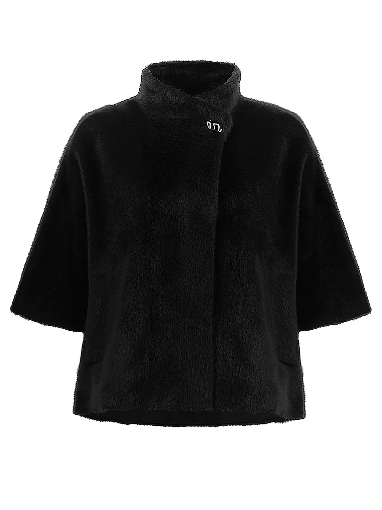 JOSEPH RIBKOFF | Veste aspect fourrure | schwarz
