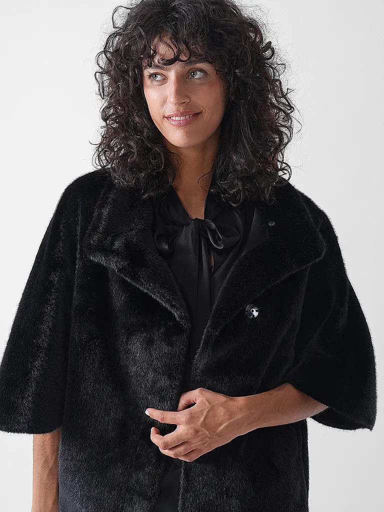 JOSEPH RIBKOFF | Veste aspect fourrure | 
