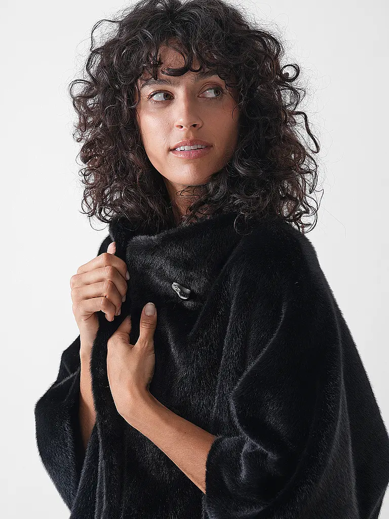 JOSEPH RIBKOFF | Veste aspect fourrure | 