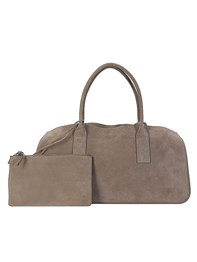 Sac en cuir - Cabas TAKEAWAY BAG Large marron