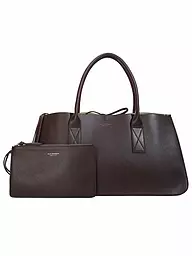 JULIA SKERGETH | Ledertasche - Shopper Large | Rouge foncé