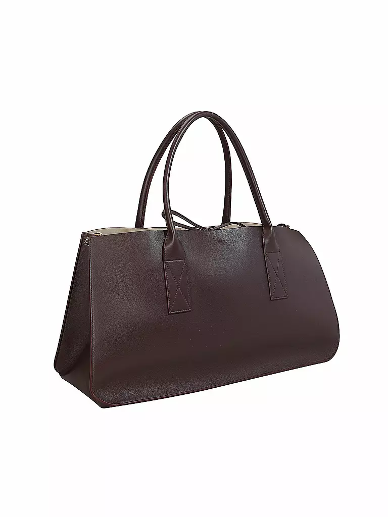 JULIA SKERGETH | Ledertasche - Shopper Large | Rouge foncé