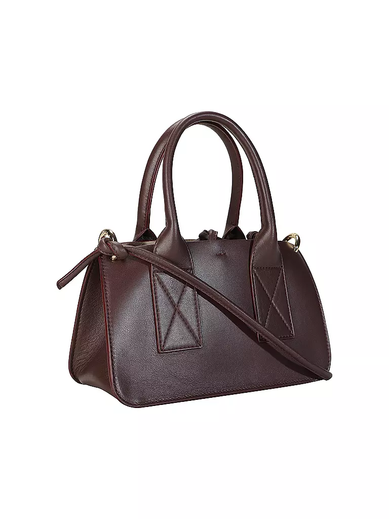 JULIA SKERGETH | Ledertasche - Shopper Small | Rouge foncé