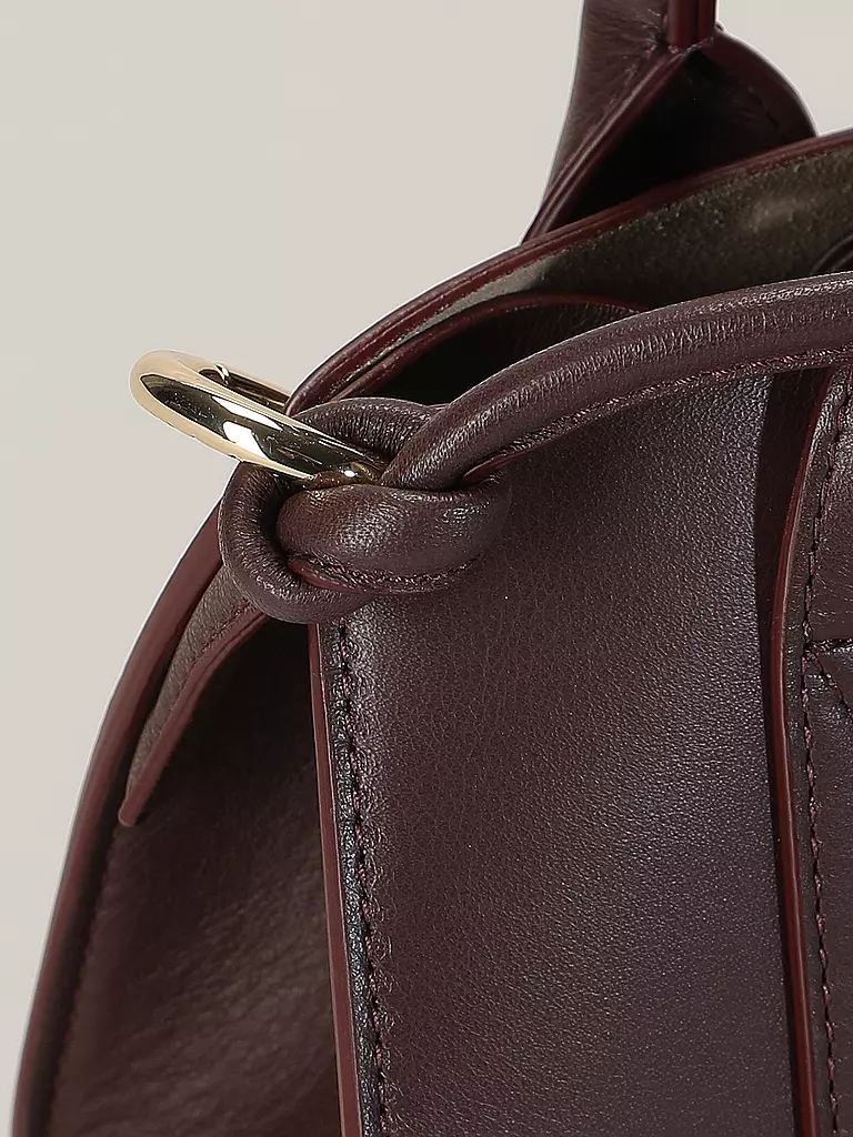 JULIA SKERGETH | Ledertasche - Shopper Small | Rouge foncé