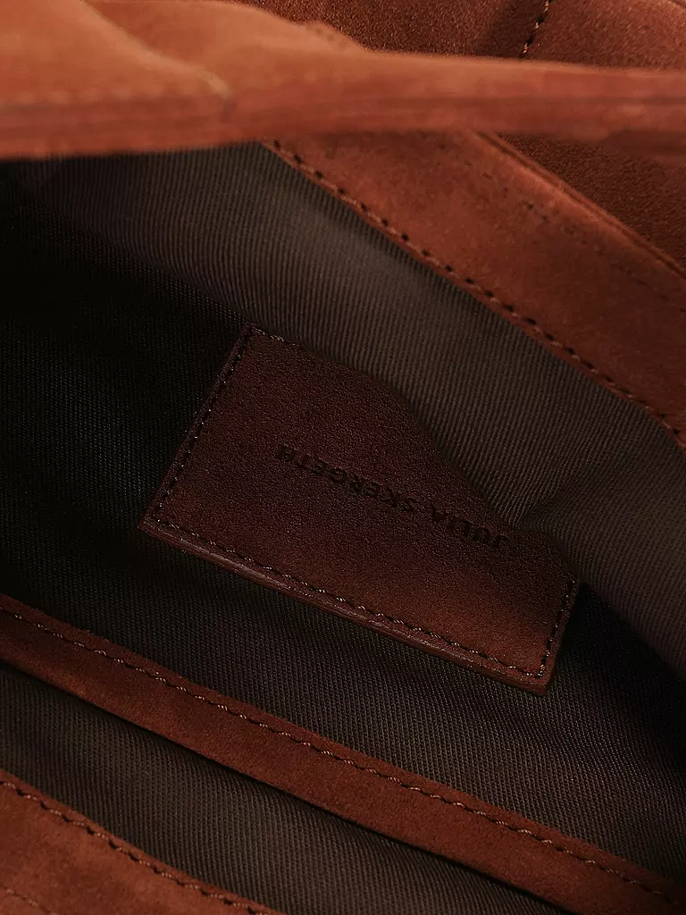 JULIA SKERGETH | Ledertasche - Umhängetasche THE QUILTED BAG SOFT SUEDE | 