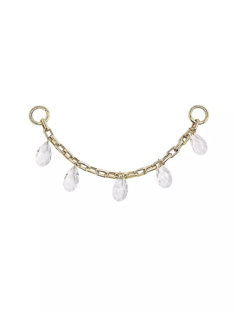 JULIA SKERGETH | Pendentif de sac Cristal | Or