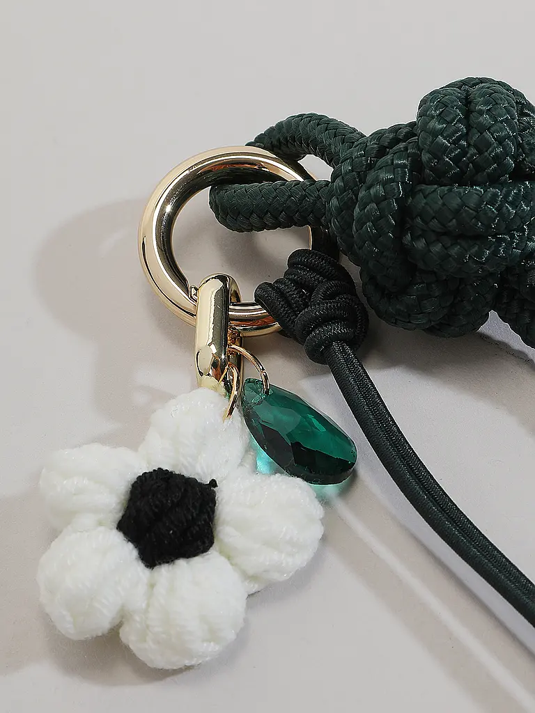 JULIA SKERGETH | Pendentif THE KNOT CHARM | Vert foncé