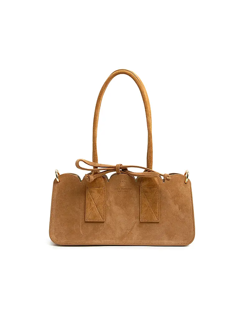 JULIA SKERGETH | Sac à main TAKEAWAY BAG TULIP | Camel