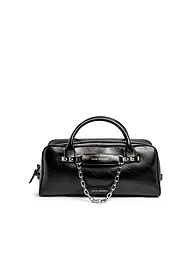 JULIA SKERGETH | Sac en cuir - Sac à main HÄNKELTASCHE MEDIUM | Noir
