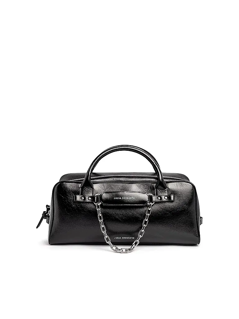 JULIA SKERGETH | Sac en cuir - Sac à main HÄNKELTASCHE MEDIUM | Noir