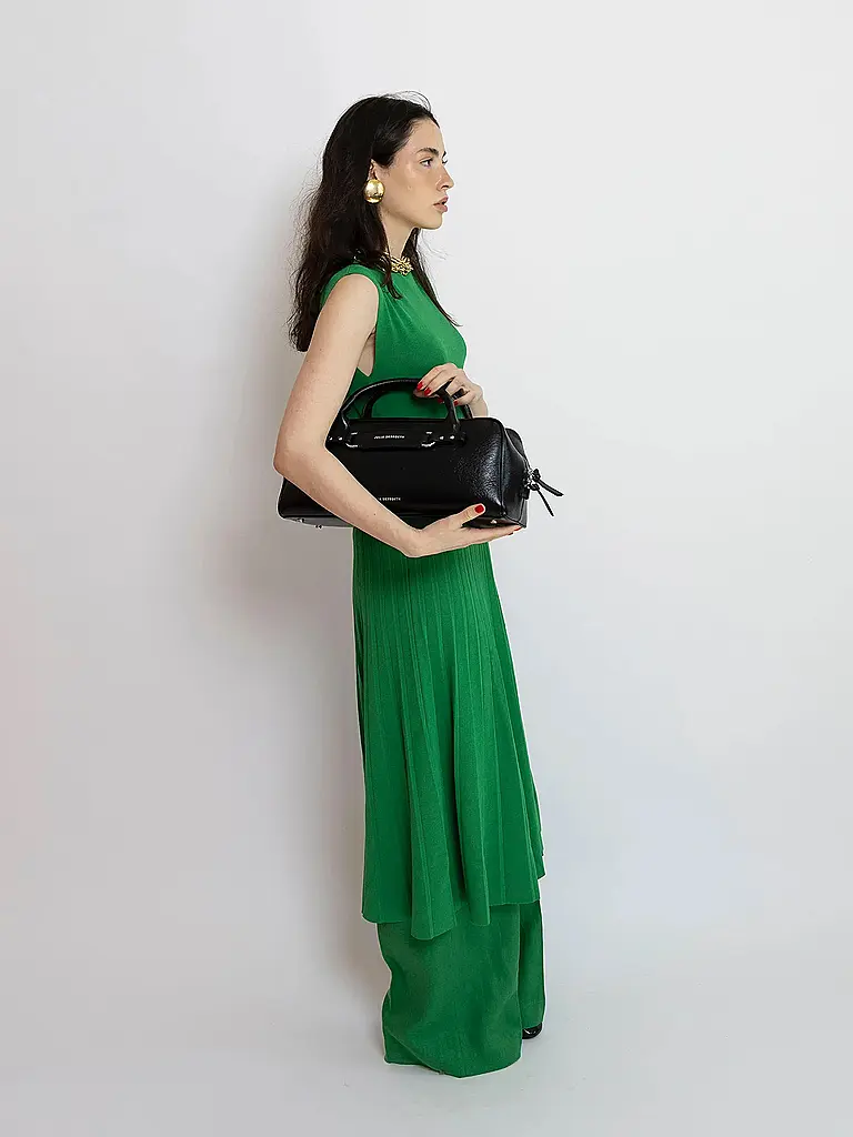 JULIA SKERGETH | Sac en cuir - Sac à main HÄNKELTASCHE MEDIUM | Noir