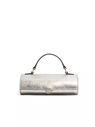JULIA SKERGETH | Sac en cuir - Sac à main plat | Argent