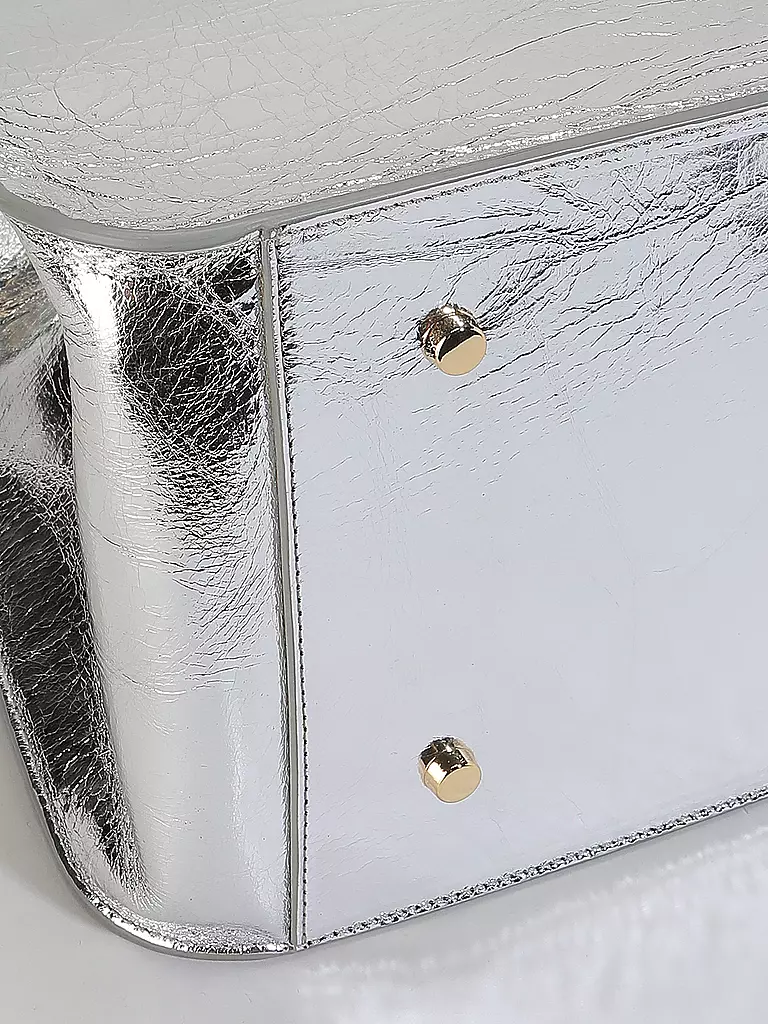 JULIA SKERGETH | Sac en cuir - Shopper Large | Argent