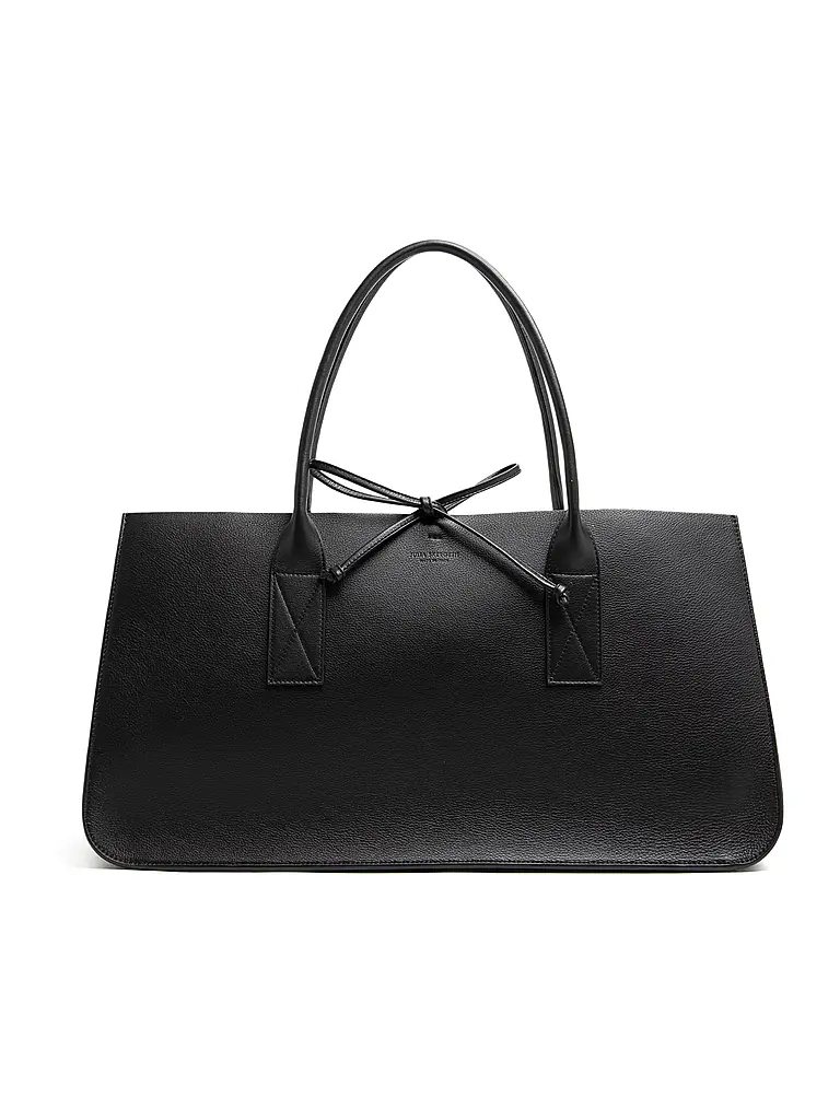 JULIA SKERGETH | Sac en cuir TAKEAWAY BAG LARGE | schwarz