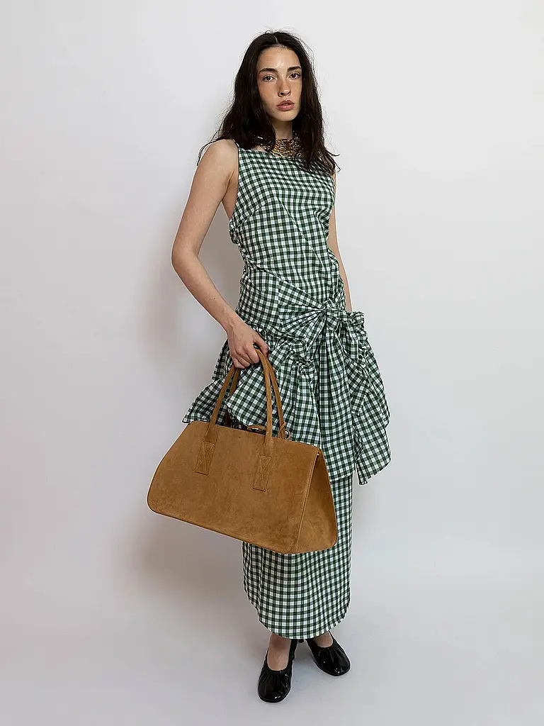 JULIA SKERGETH | Sac en cuir TAKEAWAY BAG LARGE | Camel
