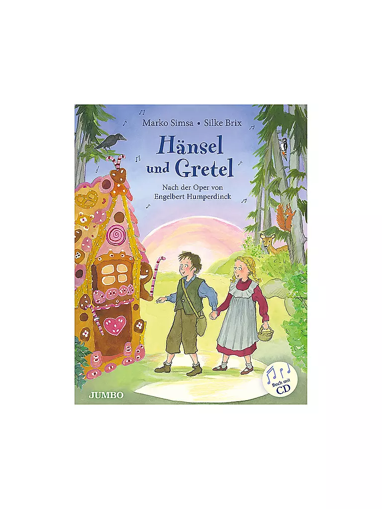 JUMBO MEDIEN VERLAG | Livre - Hänsel et Gretel avec CD | Aucune couleur