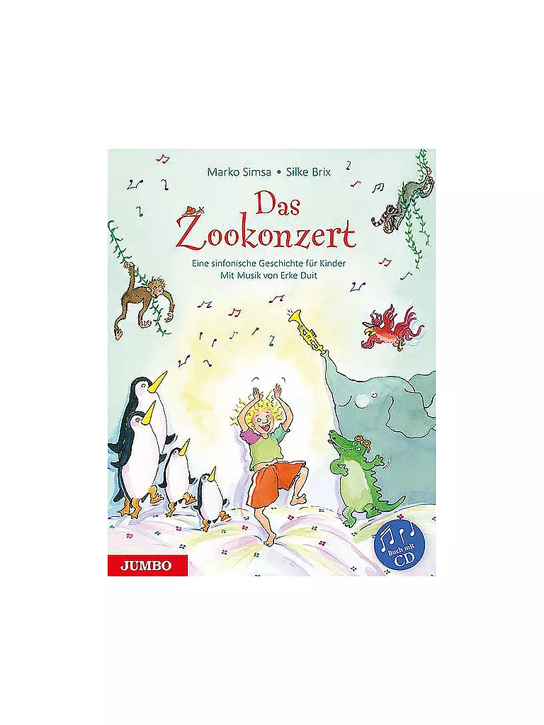 JUMBO MEDIEN VERLAG | Livre - Le concert au zoo avec CD | Aucune couleur