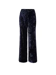 JUNE FRIDAYS | Pantalon en velours coupe ample | Bleu foncé
