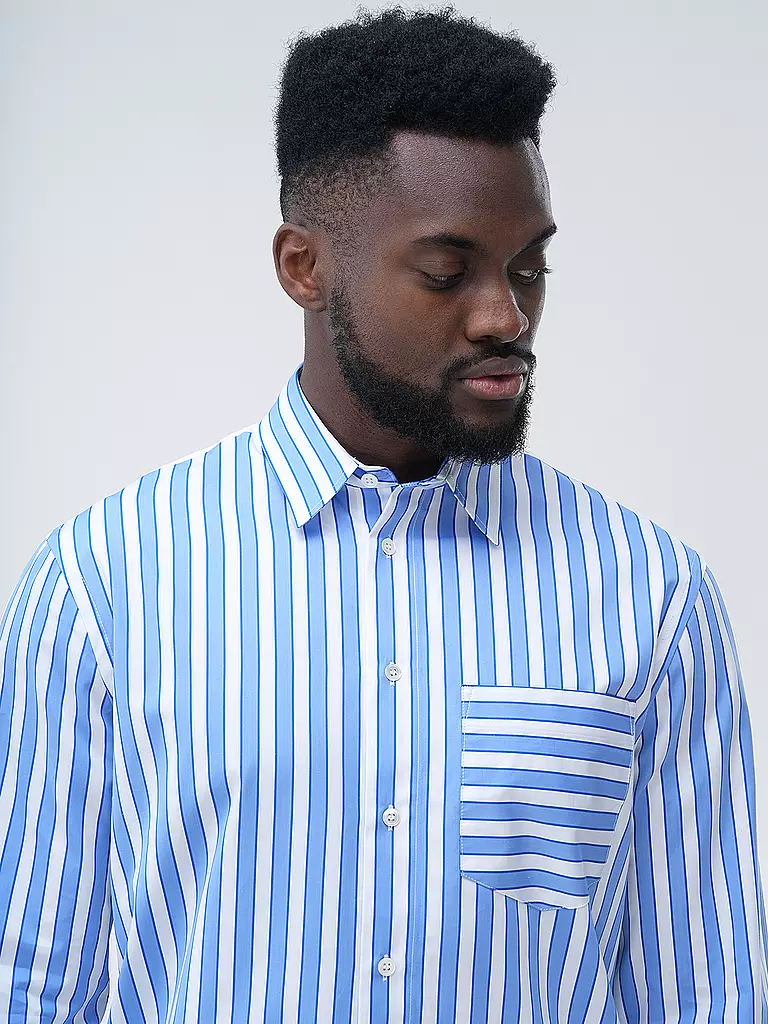 JW ANDERSON | Hemd Classic Fit  | Bleu