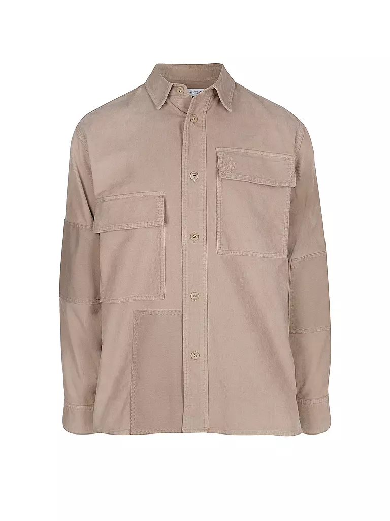 JW ANDERSON | Overshirt Coupe Oversize | camel