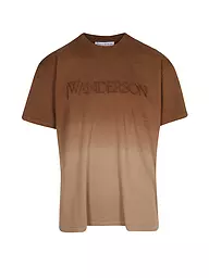 JW ANDERSON | T-shirt LOGO GRADIENT TEE | Marron