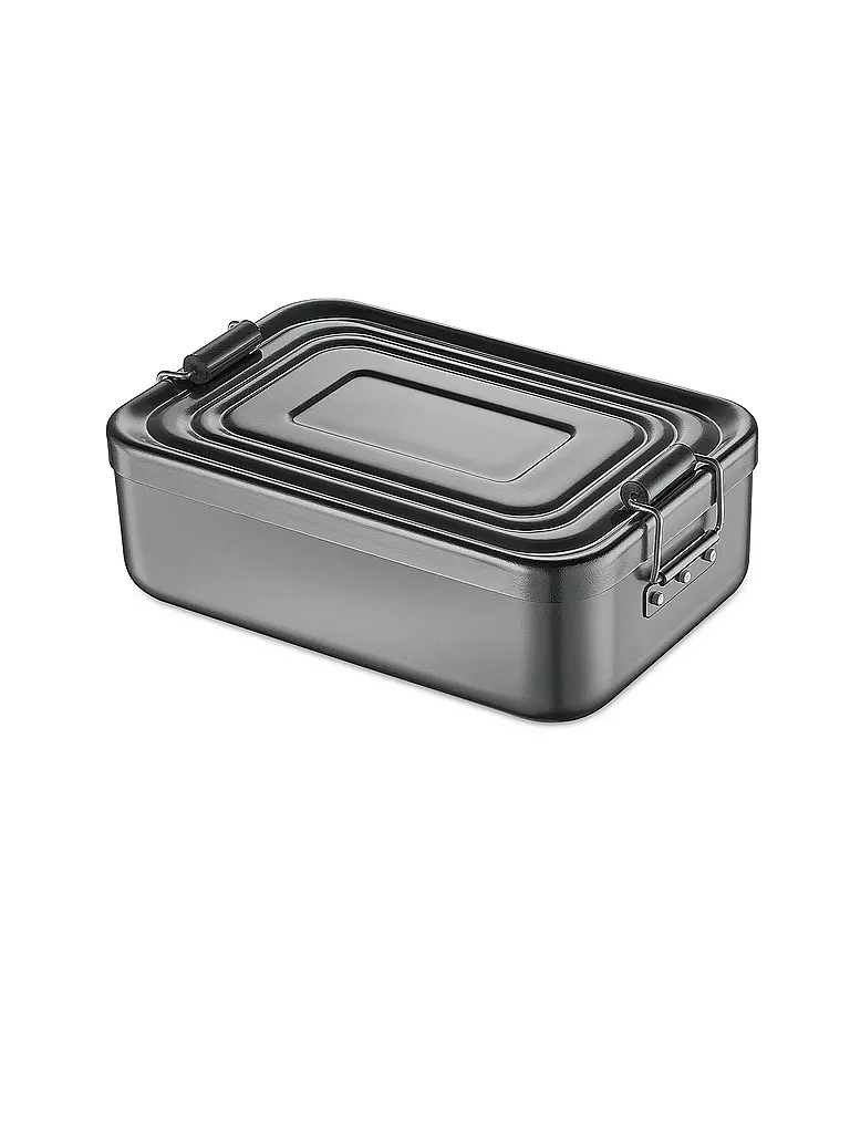 KÜCHENPROFI | Boîte de conservation - Petite boîte à déjeuner 18x12cm (Anthracite) | grau