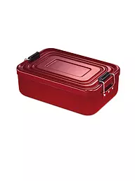 KÜCHENPROFI | Boîte de conservation - Petite boîte à déjeuner 18x12cm (Anthracite) | Rouge