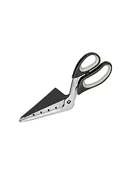 KÜCHENPROFI | Ciseaux à pizza 27cm acier inoxydable / noir | Argent