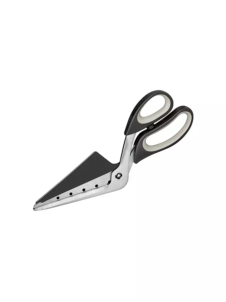 KÜCHENPROFI | Ciseaux à pizza 27cm acier inoxydable / noir | silber