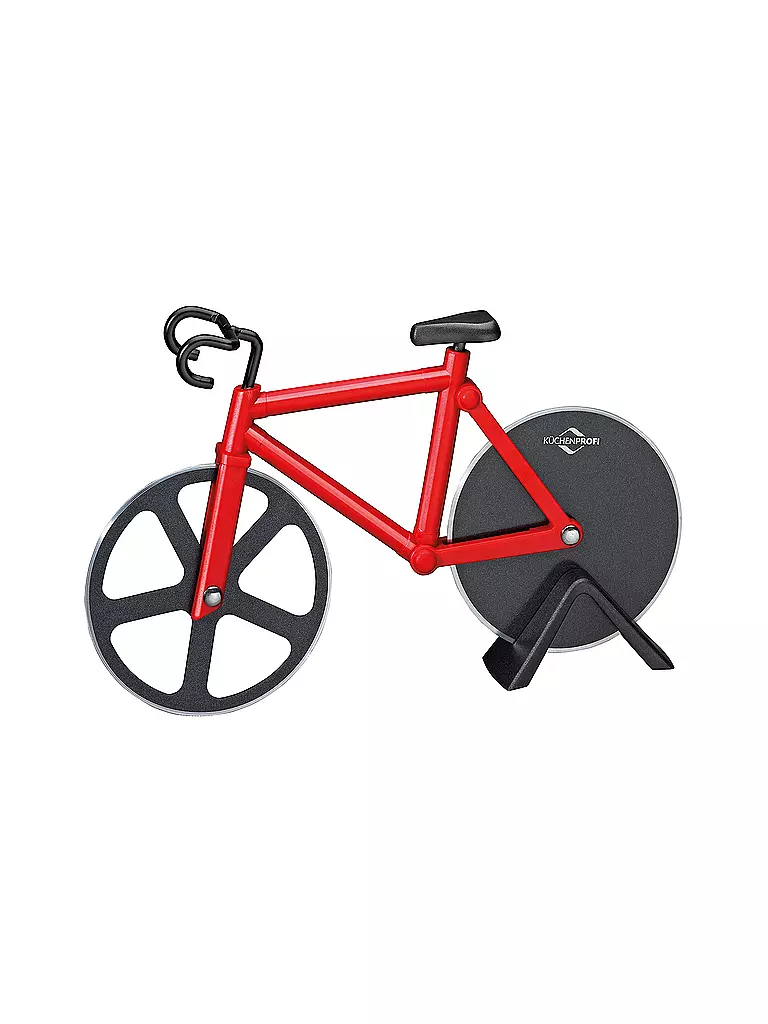 KÜCHENPROFI | Coupe-pizza BIKE Rouge/Noir | Rouge