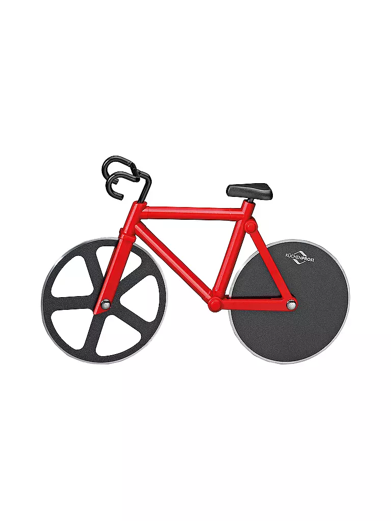 KÜCHENPROFI | Coupe-pizza BIKE Rouge/Noir | Rouge