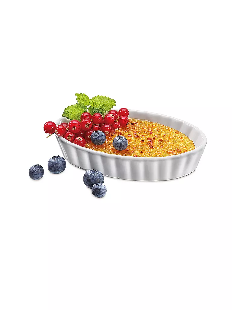 KÜCHENPROFI | Ensemble de 6 ramequins à crème brûlée | weiss