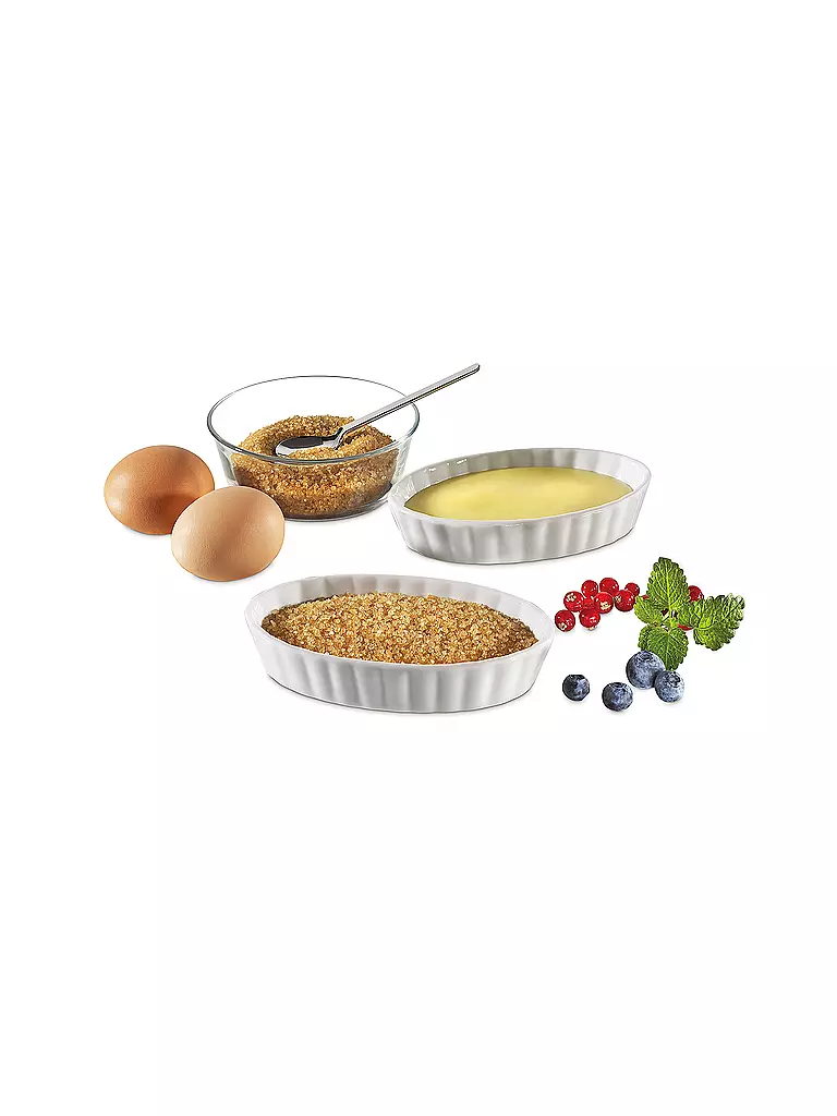 KÜCHENPROFI | Ensemble de 6 ramequins à crème brûlée | 