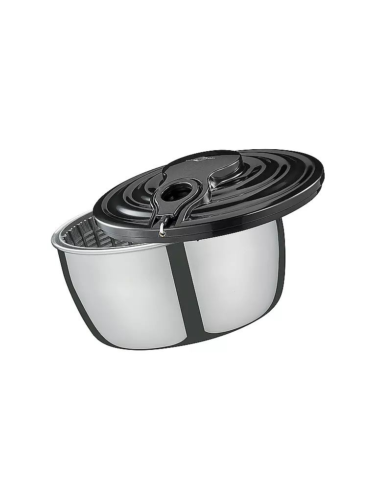 KÜCHENPROFI | Essoreuse à salade WAVE 24,5cm en acier inoxydable | 