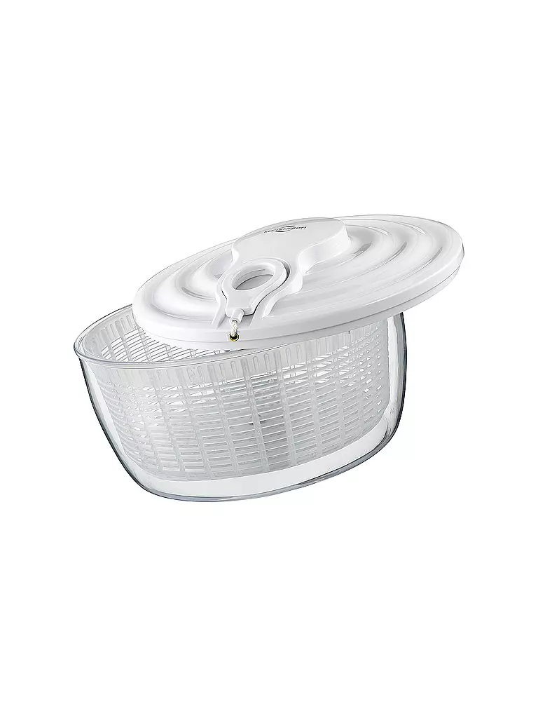 KÜCHENPROFI | Essoreuse à salade WAVE 24cm plastique / Blanc | 