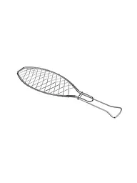 KÜCHENPROFI | Fischgrillzange EASY XL / 53cm Edelstahl | Argent
