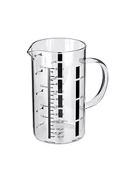 KÜCHENPROFI | Messbecher mit Griff 1l | Transparent