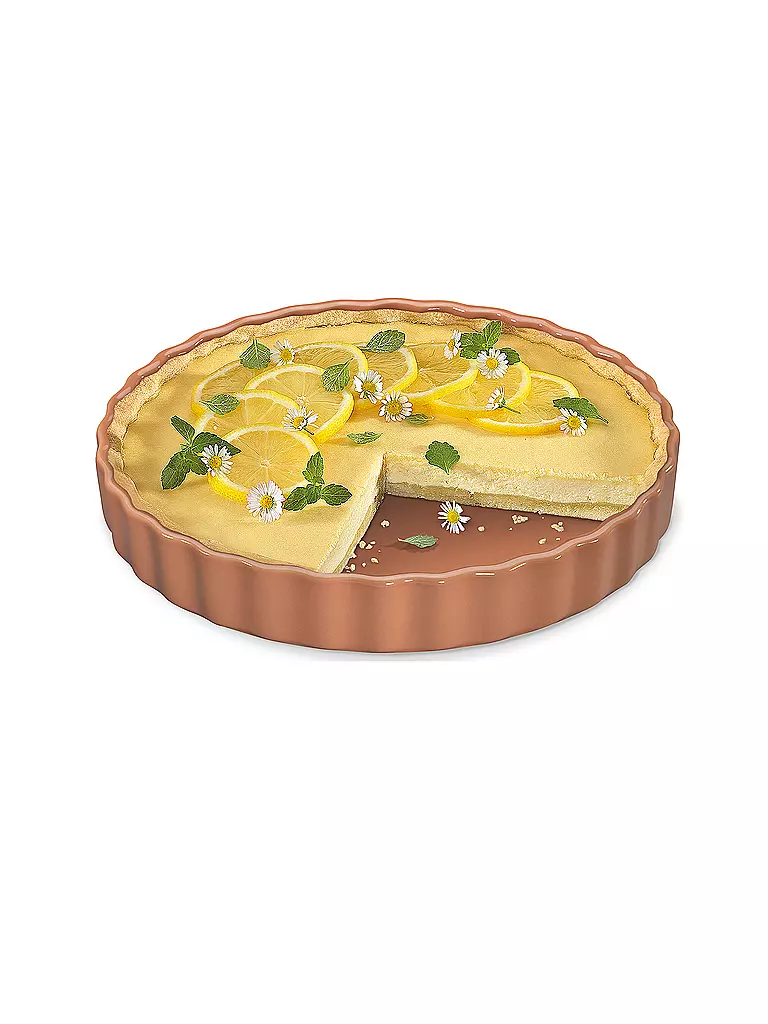KÜCHENPROFI | Moule à tarte PORTO 28cm/1,5l Corail | koralle