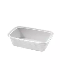 KÜCHENPROFI | Plat à lasagnes extra haut BURGUND 38cm | Blanc