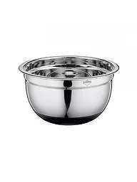 KÜCHENPROFI | Récipient à mélanger 2,6 l (acier inoxydable/silicone) | Argent