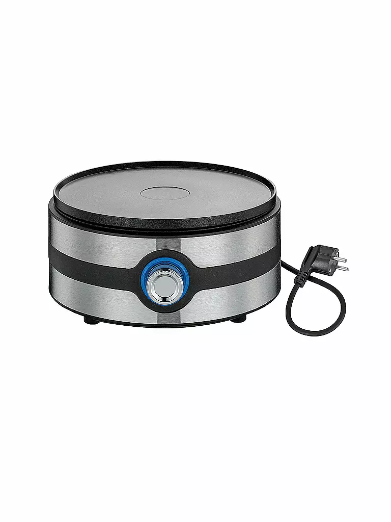 KÜCHENPROFI | Set à fondue BASEL électrique en acier inoxydable | Argent