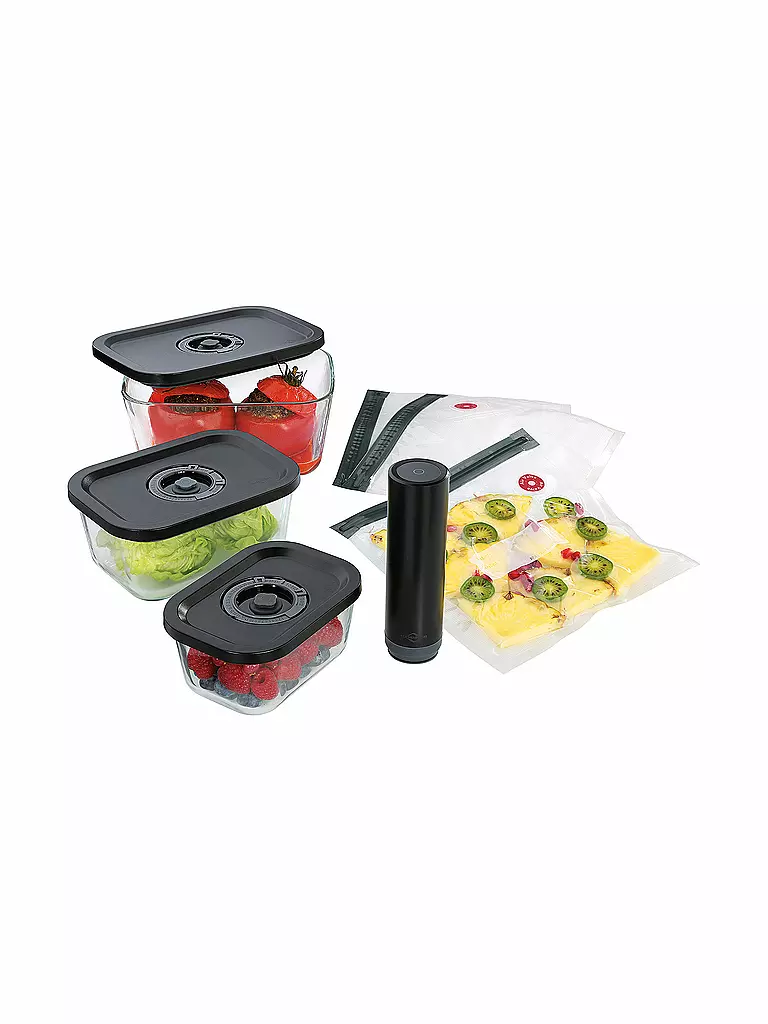 KÜCHENPROFI | Set de démarrage sous vide 7 pièces EASYFRESH | schwarz
