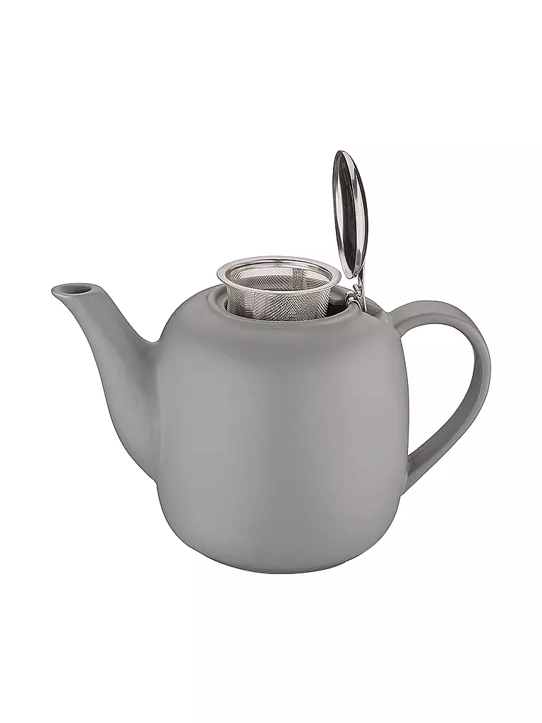 KÜCHENPROFI | Théière LONDON 1,5l Céramique/Gris | grau