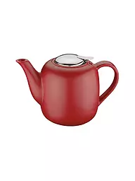 KÜCHENPROFI | Théière LONDON 1,5l Céramique/Rouge | Rouge