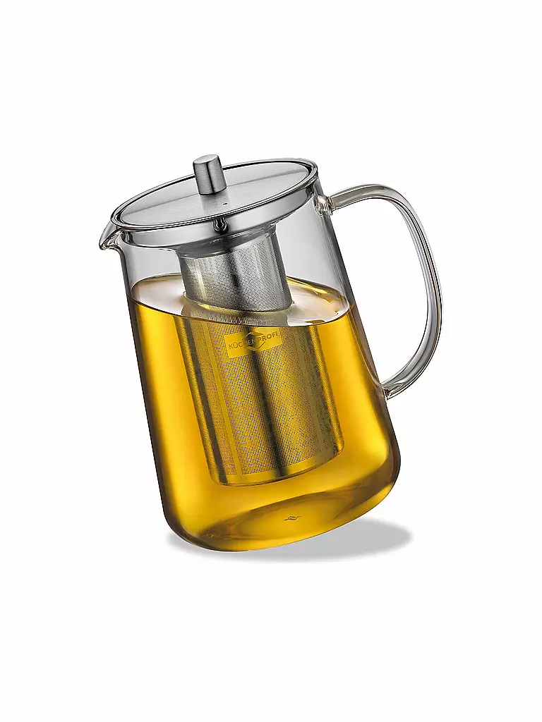 KÜCHENPROFI | Théières 1,2l ASSAM verre/acier inoxydable | 