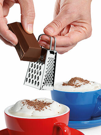 KÜCHENPROFI | Mini râpe carrée 8cm en acier inoxydable