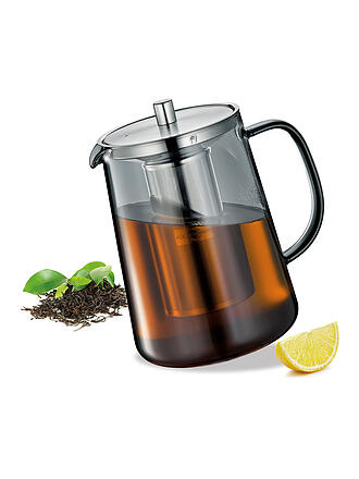 KÜCHENPROFI | Teekanne ASSAM 1,2l Glas/Grau 
