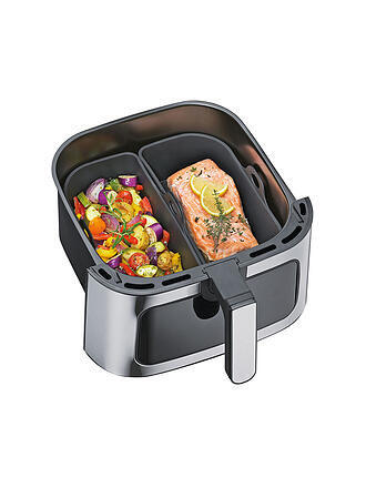 KÜCHENPROFI | Panier 1/2 pour friteuse à air chaud IMPULS 2 pièces 1,4l Sil.Noir