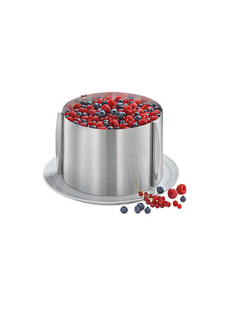 KÜCHENPROFI | Cercle à pâtisserie réglable /rond 16-30cm/14cm BAKE Acier inoxydable